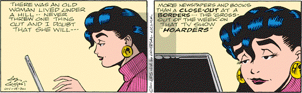 Nancy on Friday November 18, 2011 Comic Strip