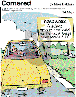 Cornered on Thursday March 24, 2011 Comic Strip