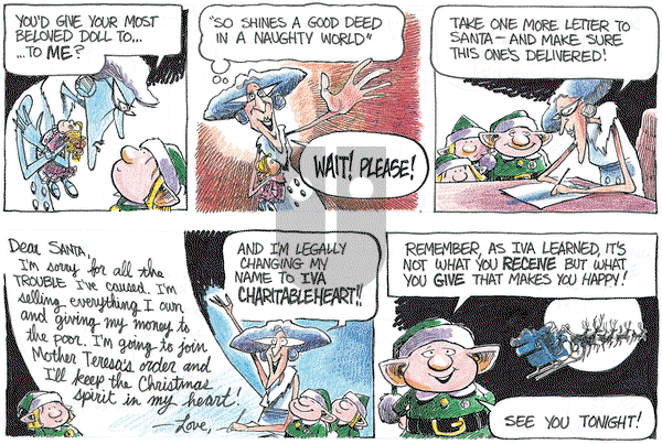 Beanie the Brownie on Tuesday December 24, 2019 Comic Strip
