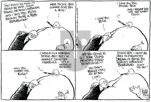 Pat Oliphant on Monday May 11, 2009 Comic Strip