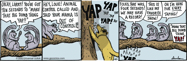 Overboard on Saturday November 7, 2015 Comic Strip