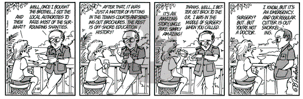 Doonesbury on Thursday January 10, 1985 Comic Strip