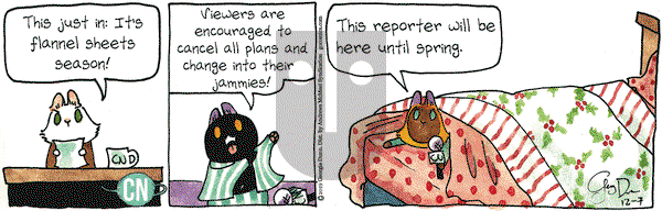 Breaking Cat News on Saturday December 7, 2019 Comic Strip