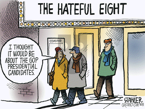 Jeff Stahler on Tuesday December 22, 2015 Comic Strip