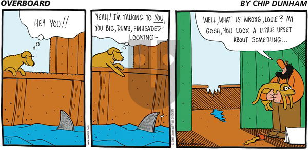 Overboard on Sunday November 11, 2001 Comic Strip