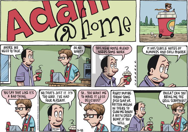 Adam@Home on Sunday March 18, 2018 Comic Strip
