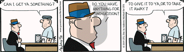 The Born Loser on Monday April 8, 2019 Comic Strip