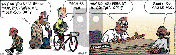 Frazz on Saturday November 8, 2014 Comic Strip