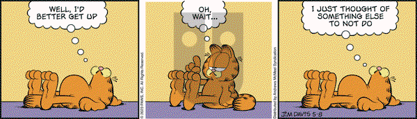 Garfield - Monday May 8, 2023 Comic Strip
