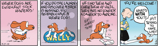 Drabble on Friday March 27, 2015 Comic Strip