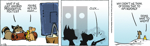 Over the Hedge - Thursday January 23, 2025 Comic Strip