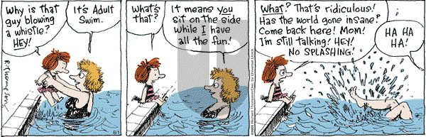 Cul de Sac on Friday August 1, 2014 Comic Strip