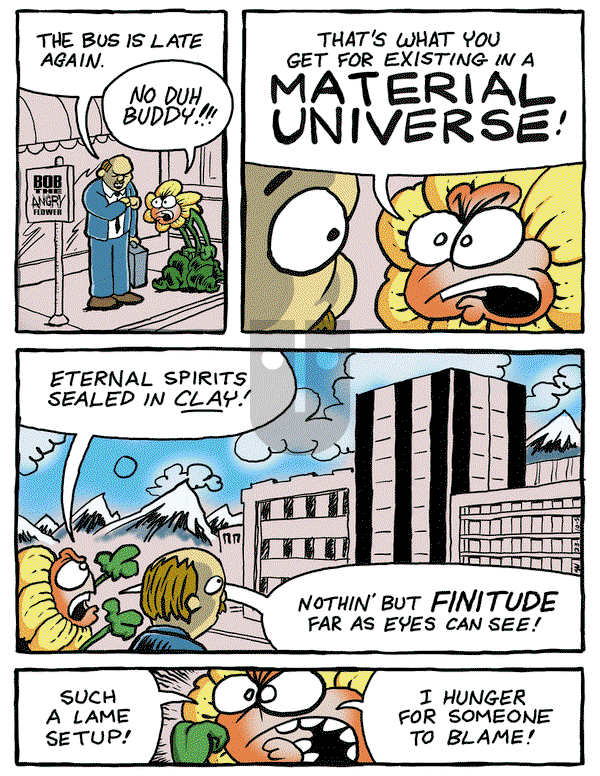 Bob the Angry Flower on Monday November 6, 2023 Comic Strip