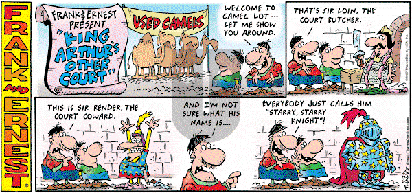 Frank and Ernest on Sunday September 23, 2007 Comic Strip