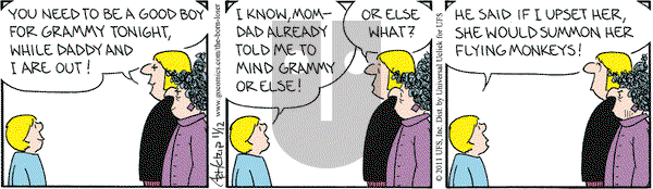 The Born Loser on Saturday November 12, 2011 Comic Strip