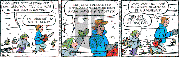 Cleats - Tuesday December 16, 2008 Comic Strip
