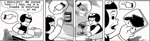 Nancy on Saturday June 5, 1948 Comic Strip