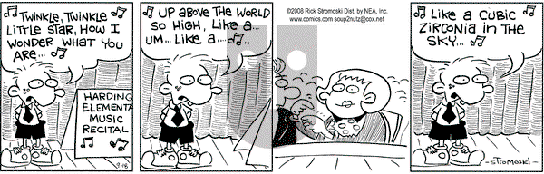 Soup to Nutz - Old on Thursday September 18, 2008 Comic Strip
