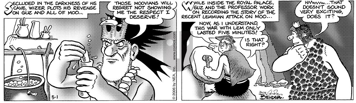Alley Oop - Monday May 1, 2006 Comic Strip