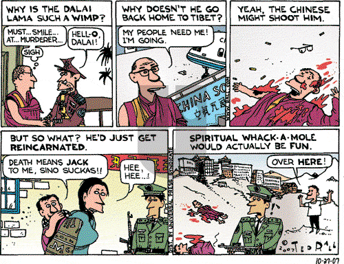 Ted Rall on Saturday October 27, 2007 Comic Strip