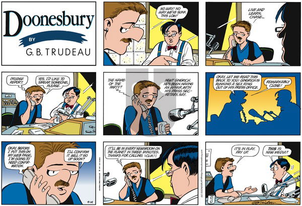 Doonesbury on Monday January 26, 1998 Comic Strip