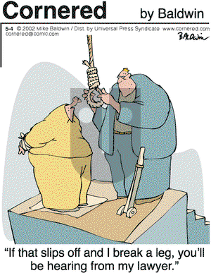 Cornered on Saturday May 4, 2002 Comic Strip