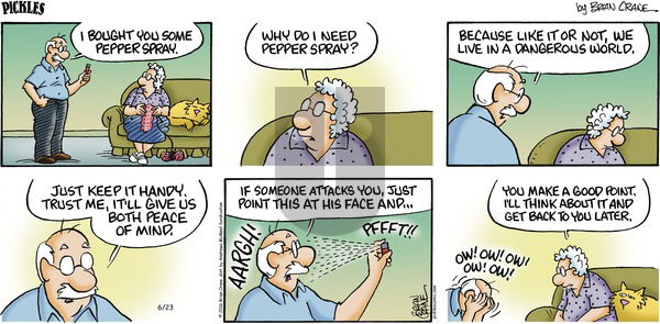 Pickles - Sunday June 23, 2024 Comic Strip