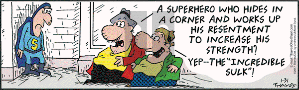 Frank and Ernest on Tuesday January 31, 2017 Comic Strip