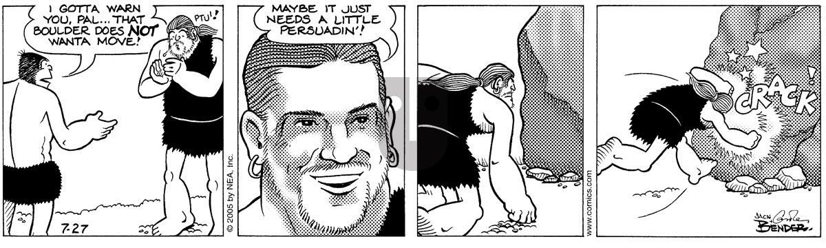 Alley Oop - Wednesday July 27, 2005 Comic Strip
