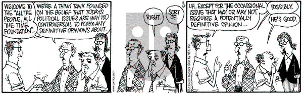 Monty on Tuesday April 20, 2004 Comic Strip