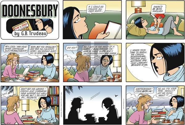 Doonesbury on Sunday December 4, 2005 Comic Strip