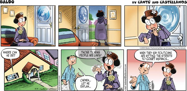 Baldo on Sunday July 11, 2004 Comic Strip