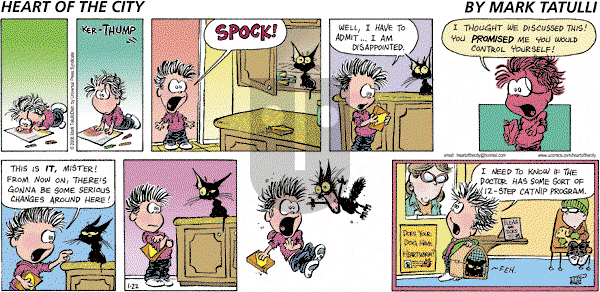 Heart of the City on Sunday January 22, 2006 Comic Strip