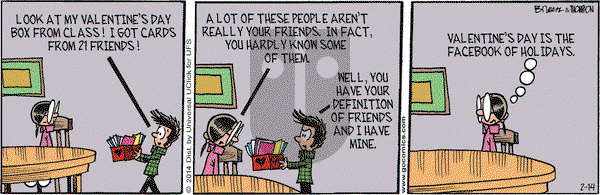 Grand Avenue on Friday February 14, 2014 Comic Strip
