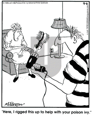 Close to Home on Friday September 6, 1996 Comic Strip