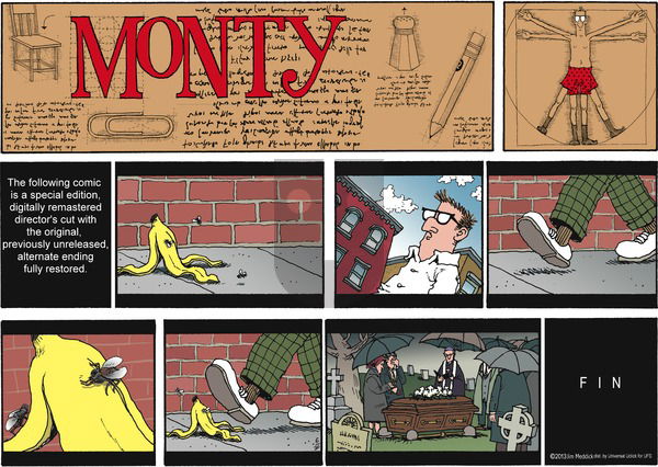 Monty on Sunday June 30, 2013 Comic Strip