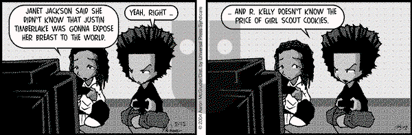 The Boondocks on Friday September 16, 2011 Comic Strip