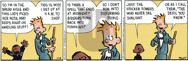 Frazz on Thursday October 8, 2009 Comic Strip