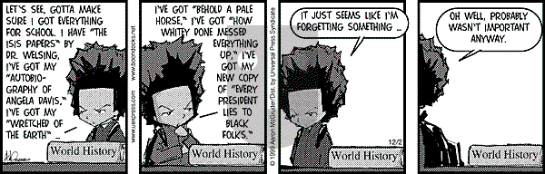 The Boondocks on Monday July 5, 2010 Comic Strip