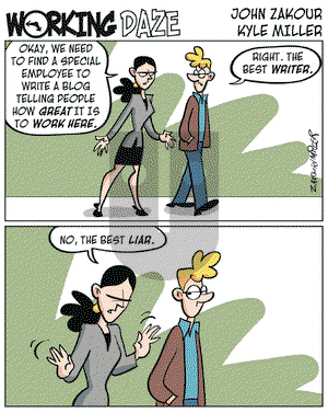 Working Daze on Thursday August 3, 2006 Comic Strip