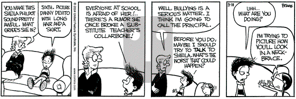Grand Avenue on Thursday November 18, 2004 Comic Strip