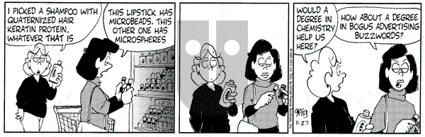 Luann on Wednesday November 27, 1996 Comic Strip