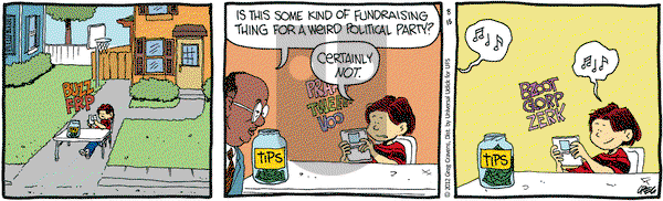 The Buckets on Wednesday August 15, 2012 Comic Strip