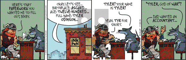 Ink Pen on Wednesday November 22, 2006 Comic Strip