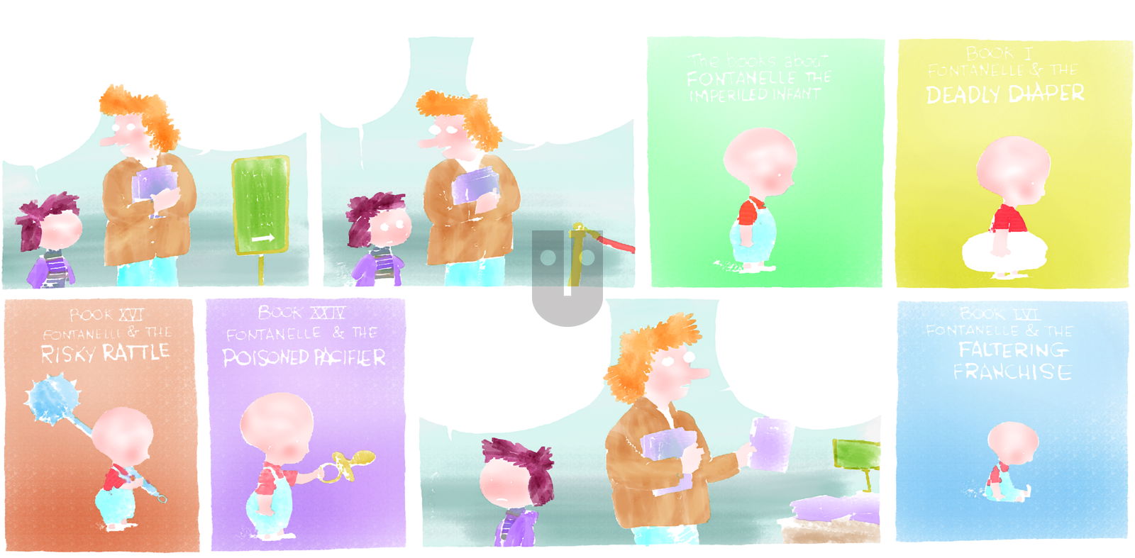 Cul de Sac on Sunday November 16, 2014 Comic Strip