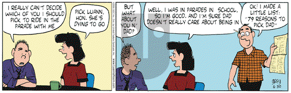 Luann on Friday June 30, 2006 Comic Strip