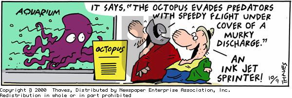Frank and Ernest - Monday October 9, 2000 Comic Strip