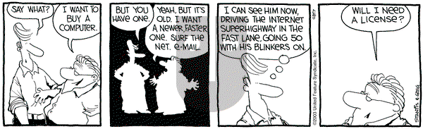 The Buckets on Monday March 17, 2003 Comic Strip