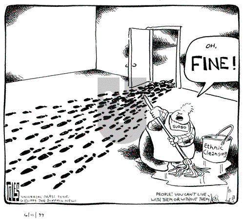Tom Toles on Friday June 11, 1999 Comic Strip