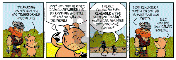 Ink Pen - Saturday October 18, 2008 Comic Strip